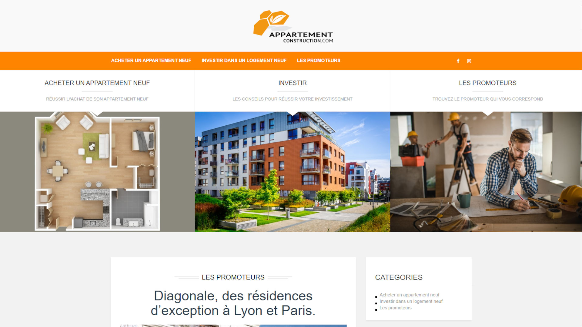 Appartement construction